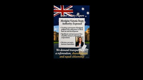 This treaty is against the victorian people