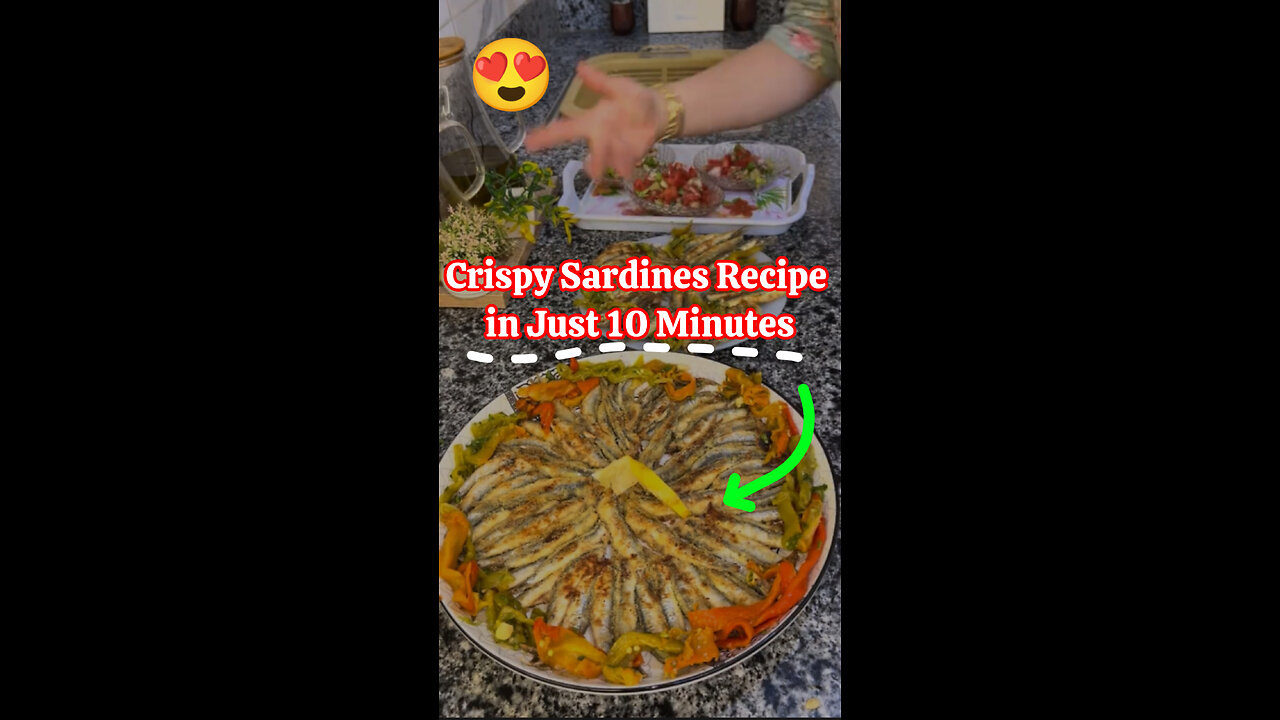 Crispy Sardines Recipe in Just 10 Minutes