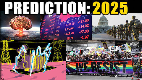 PREDICTING 2025: ANTIFA Terror Attacks, Global Financial Crisis, Race Riots, And More!