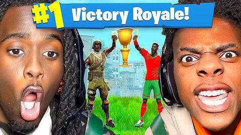 iShowSpeed & Kai Cenat Play Fortnite Until They WIN.. SEASON 2