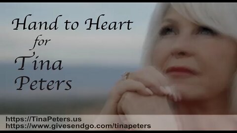 JUAN O SAVIN- A PRAYER FOR TINA PETERS #FreeTinaPetersNow