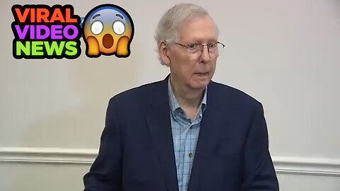 😲 Biden 2.0? Sen. McConnell freezes mid-question