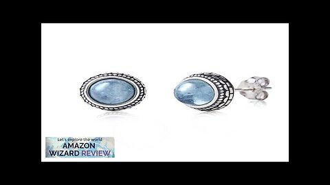 Small Genuine Blue Aquamarine 925 Sterling Silver Hypoallergenic Studs Earrings Jewelry Review