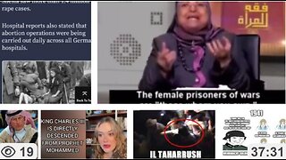 MASS RAPE as a Weapon Of War: Royal Nazis & Royal Islamists Both Use this Barbaric Method To Conquer (10.15.25)
