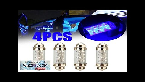 4-Pack 39mm/41mm/42mm Double Tip 8LEDs Car LED Reading Light License Plate Light Review