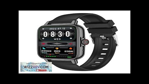 SENBONO D16 1.92 inch HD bluetooth Calling Real-time Heart Rate Blood Pressure Review