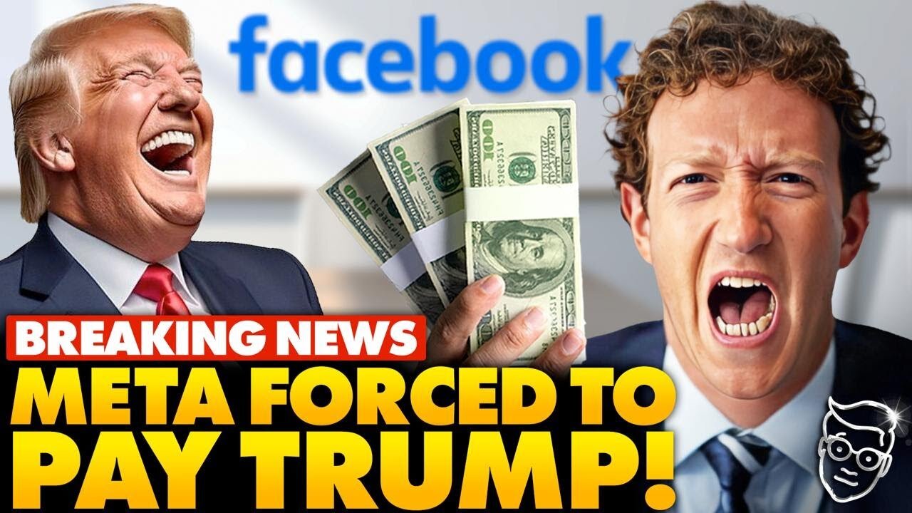 🚨VICTORY: Facebook FORCED to PAY Trump $25 MILLION Settle LAWSUIT Over BAN | Zuckerberg APOLOGIZES