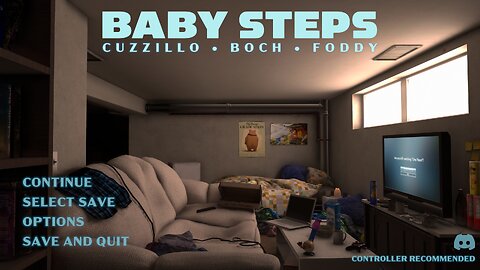 Baby Steps, New to genre, looked funny. Blind PT 1, help me stay calm lol