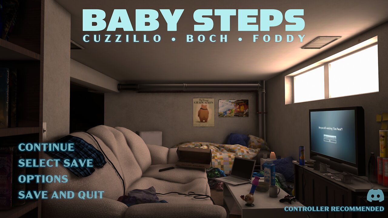 Baby Steps, New to genre, looked funny. Blind PT 1, help me stay calm lol