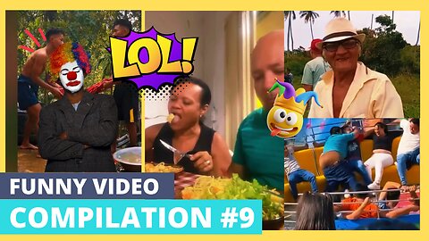 Funny Video Compilation #9🎬 TRY NOT TO LAUGH 😆 Crazy Funny Clips | Smiley TV