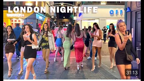 LONDON CITY NIGHTLIFE VLOG 😍❤️