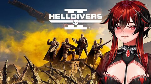 Helldivers 2 Community Night | Goth Vampire Femboy Vtuber