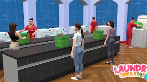 My Laundry Store Simulator 3D Early Access Android Gameplay