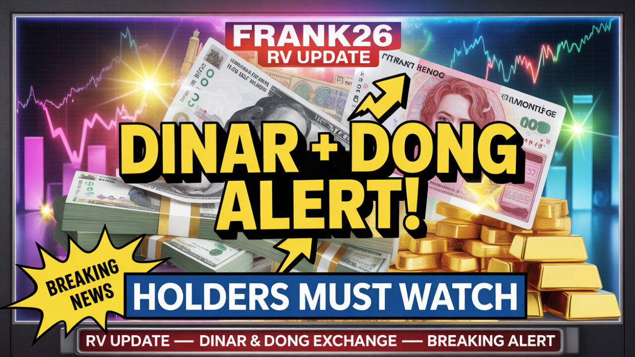 📺 Frank26 RV Update – Dinar & Dong Holders Alert! ⚡💵 💥 Today's Iraqi Dinar News!