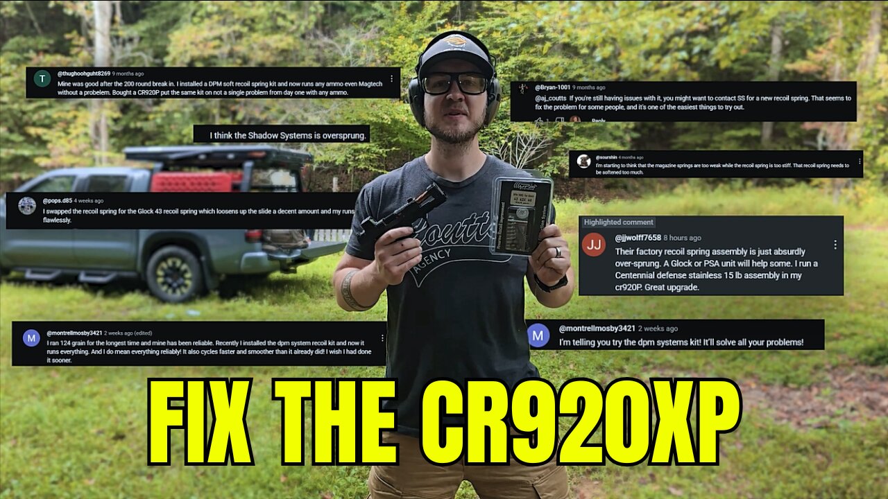 CR920XP Recoil Spring Upgrade Review | DPM Systems Fixes the Last Issues