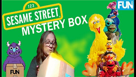 FUN.COM MYSTERY BOX are they worth it? Let's check out the Sesame Street $10 Mystery Product Box