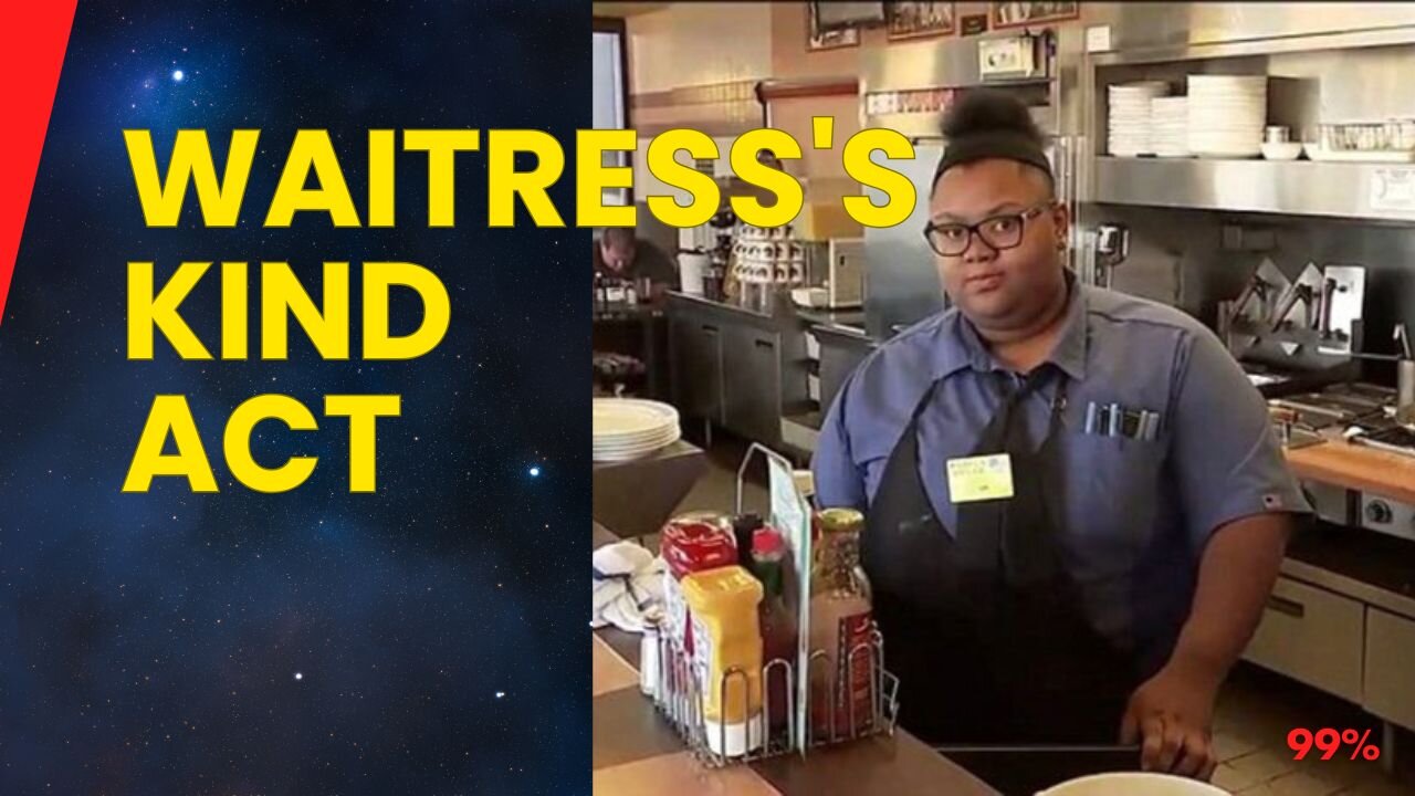 Waitress's Kindness Shocks Suspicious Man: Heartwarming Act Goes Viral!