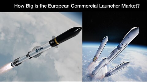 Can the European market support both heavy and medium lift commercial launchers?