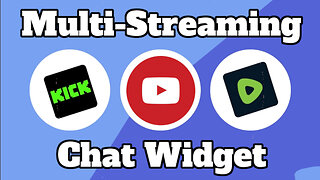 Multi-Streaming Chat Widget
