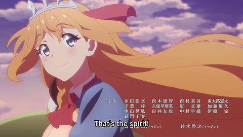 Princess Connect Re:Dive 2 - flying a plane