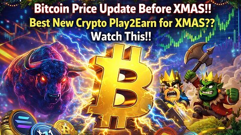 Bitcoin Price Update Before XMAS!! New Hyped Crypto Game Make You Earn USDT To Buy More BTC??