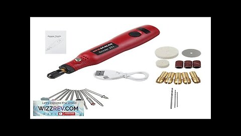 DC 5V 10W Mini Electric Rotary Tools 5000-15000rpm Cordless Drill Grinder Pen Review