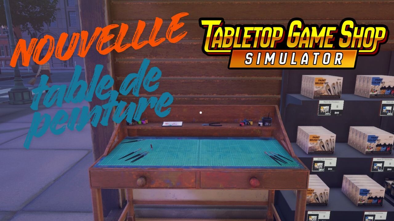 Tabletop Game Shop Simulator - Agrandissement et plein de nouveautés