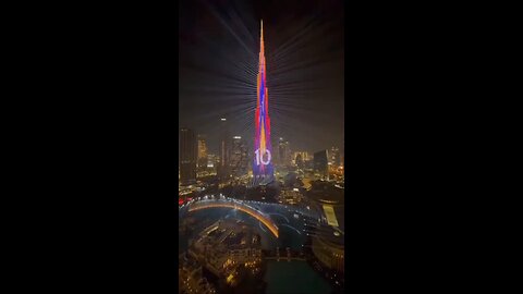 burjkhalifa new year 2025