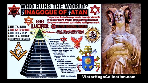 Synagogue Of Satan Spawns Satanic Christians Brave Genuine Jew Debates Victor Hugo On Jewish Problem