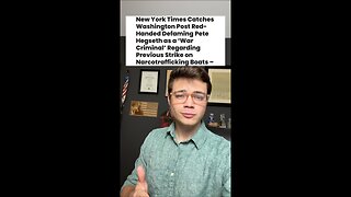 Victor Reacts: Pete Hegseth Did Nothing Wrong - Liberals Sided with Narco-Terrorists