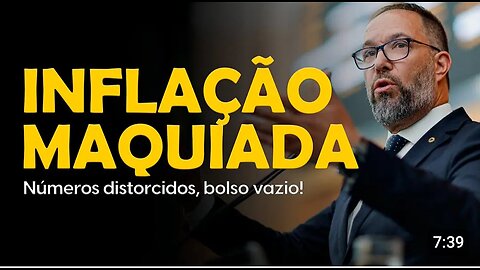 No Brasil a INFLAÇÃO MAQUIADA |o governo ladrão rouba até nos números distorcidos, bolso vazio!