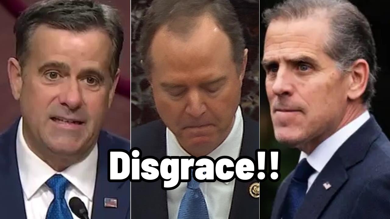 John Ratcliffe: Trump's CIA Director TORCHES Adam Schiff Over Hunter Biden Laptop Claims!!