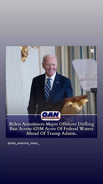 Biden Announces Offshore Drilling Ban