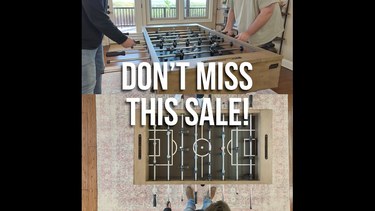 Massive Black Friday+Cyber Monday Deals On Game Tables!