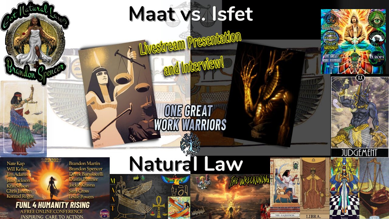 Maat vs. Isfet Presentation Live Re-cap with Derek Bartolacelli