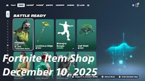 Fortnite Item Shop|December 10, 2025