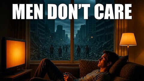 Men Walking Away Have Stopped Caring About Society