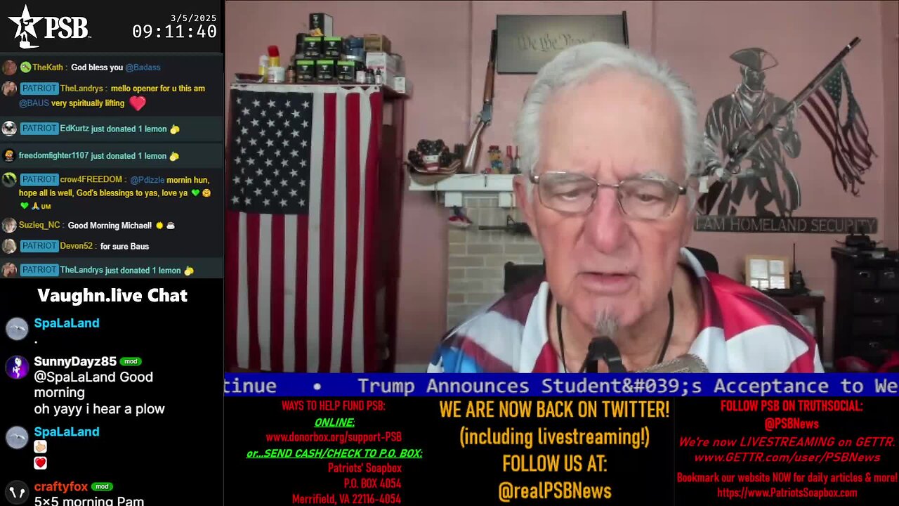 2025-03-05 09:04 EST - Bad A Uncle Sam: