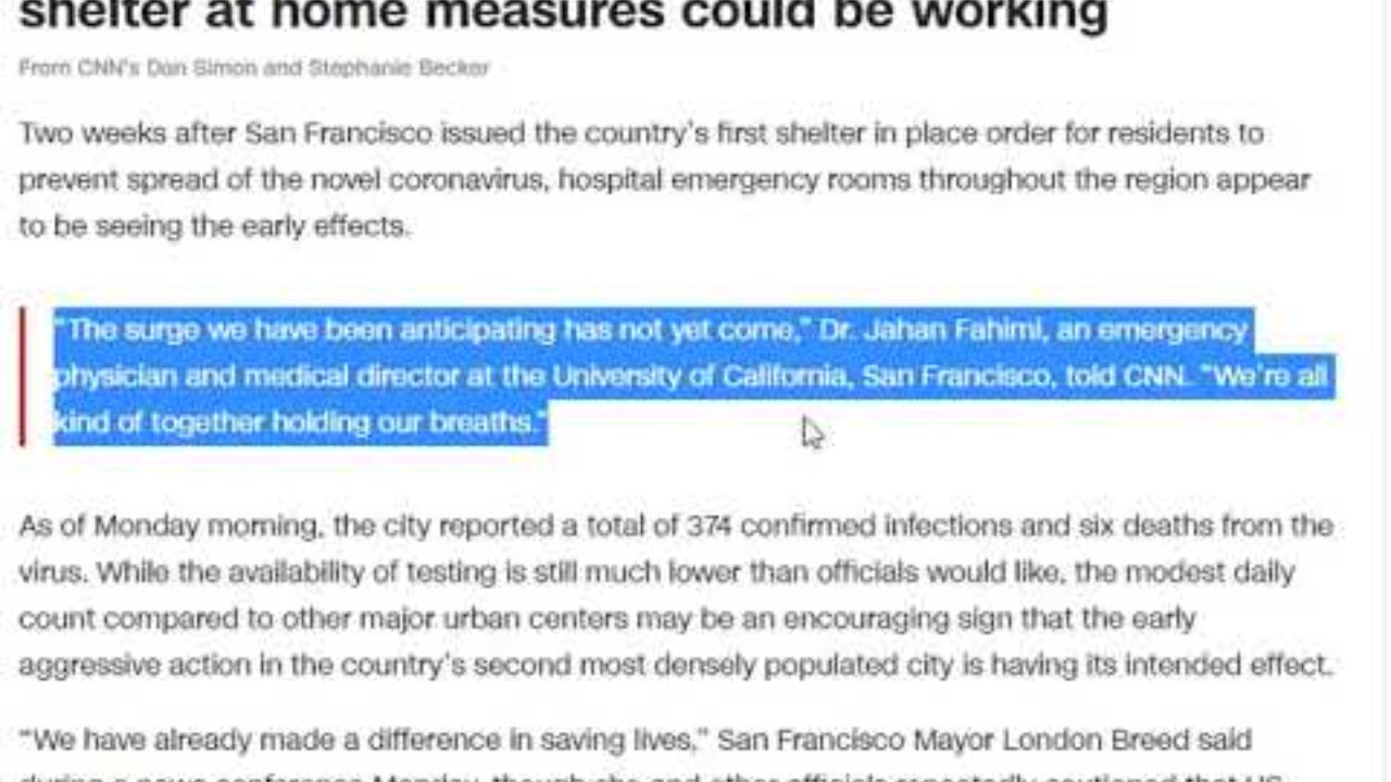 [Mar 30, 2020] Isn't It A Coincidence Now The Empty Hospital Meme Has Done The Rounds? [TheRebel]