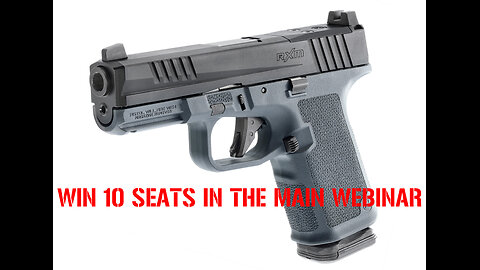 Ruger RXM 9mm MINI #1 FOR 10 SEATS IN THE MAIN WEBINAR