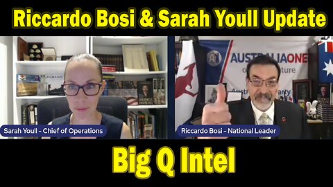 Riccardo Bosi Update Today 09.26.25: "Big Q Intel By Riccardo Bosi & Sarah Youll"