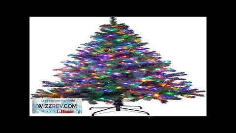 Sunnyglade 6Ft Premium Artificial Christmas Tree with 400 LED Multicolored String Lights Review