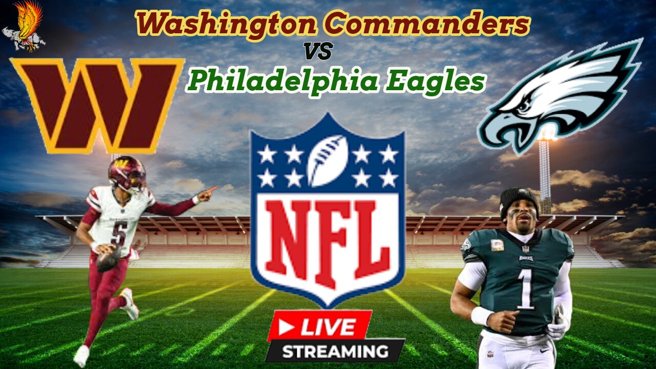 Washington Commanders Vs Philadelphia Eagles: NFL NFC Championship LIVE Watch Party