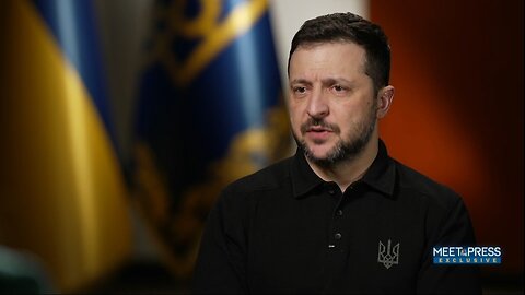 Zelensky: I'll Never Accept A Deal Between U.S. and Russia Without Ukraine