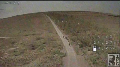 Lonely Farm Road Becomes the Scene of WW3 When Huge Force of Russian Infantry Move to Advance