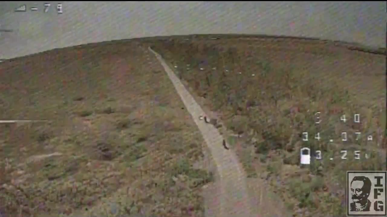 Lonely Farm Road Becomes the Scene of WW3 When Huge Force of Russian Infantry Move to Advance