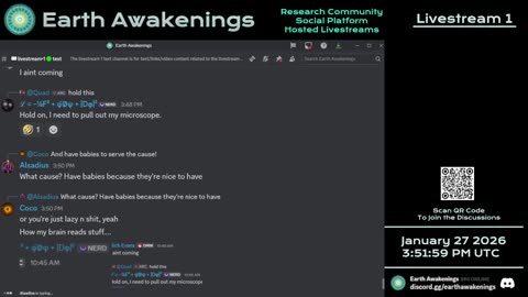 Earth Awakenings - Livestream 1 - #4300