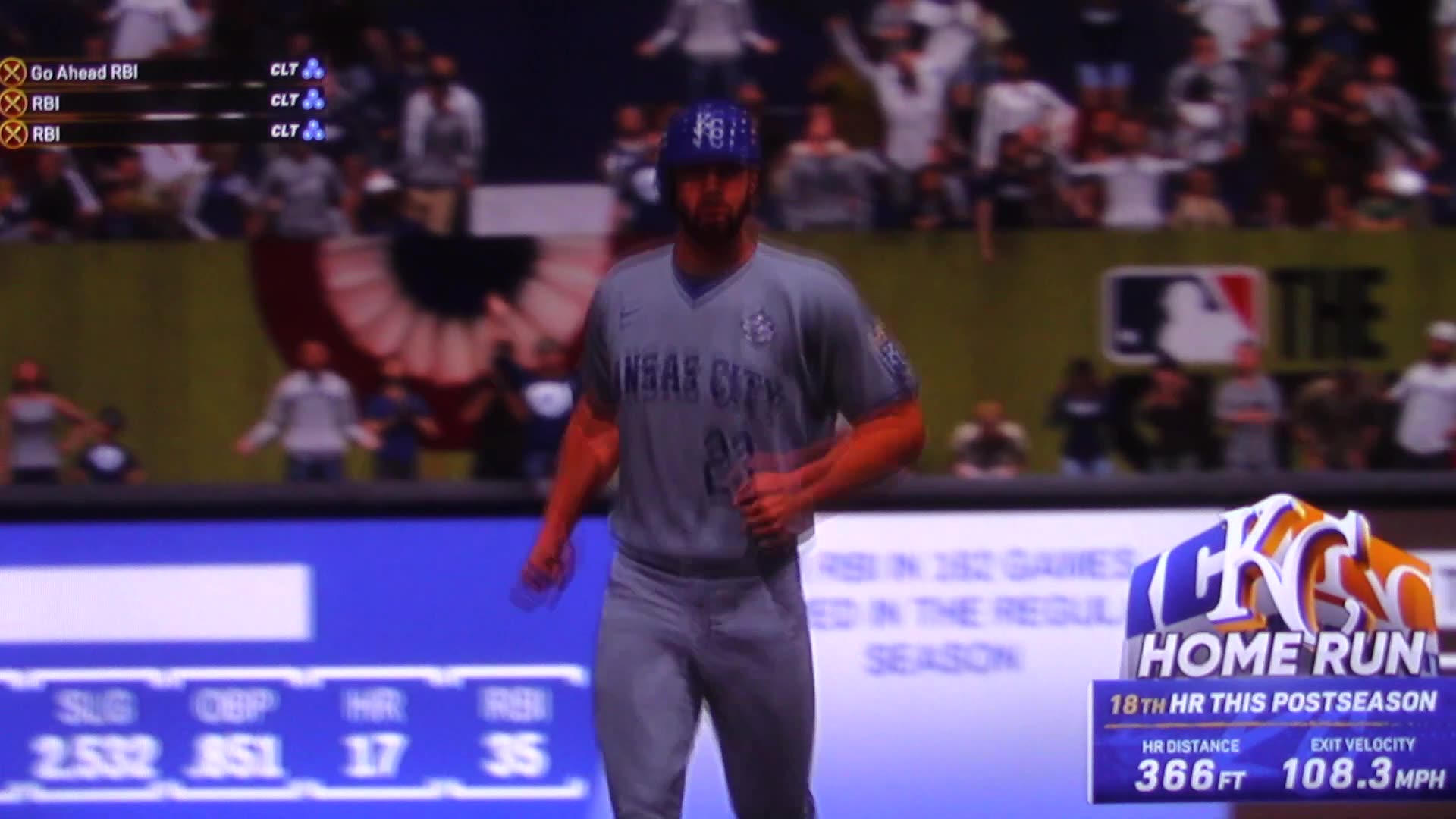 MLB The Show: Kansas City Royals vs San Diego Padres (S21 World Series G4)