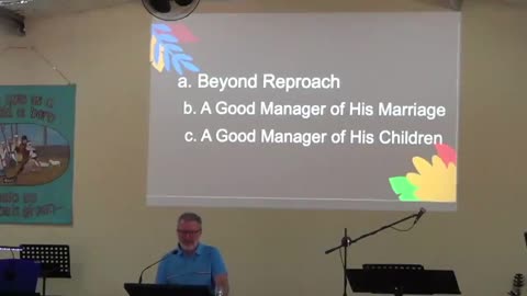 1085 Tit.1.5-8 The Character of an Elder