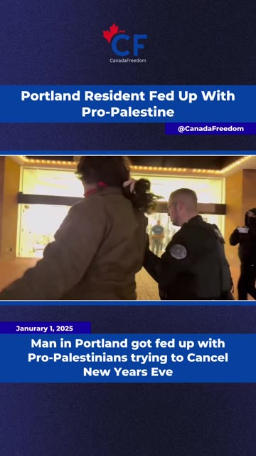 Oregon Man Fed up with Pro-Palestine